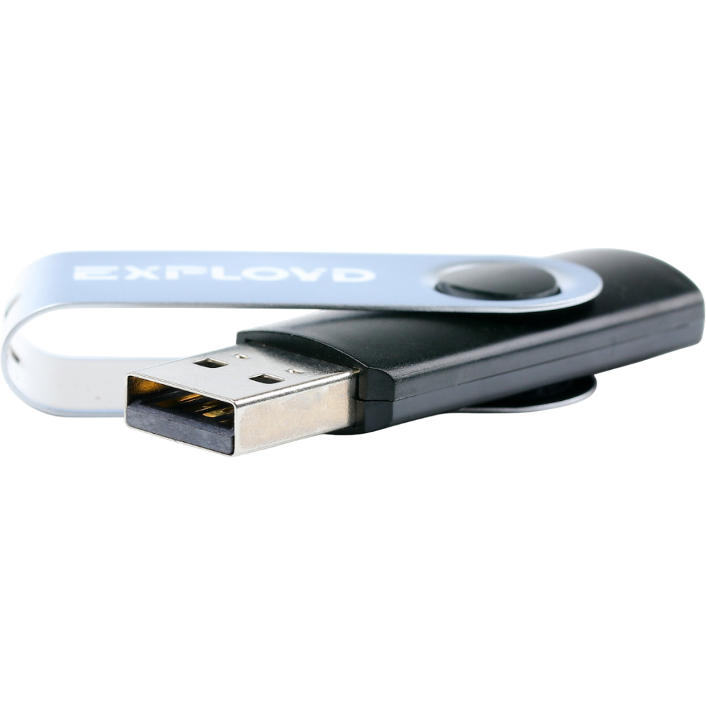 USB Flash накопитель 32Gb Exployd 530 Black - EX032GB530-B - фото 6