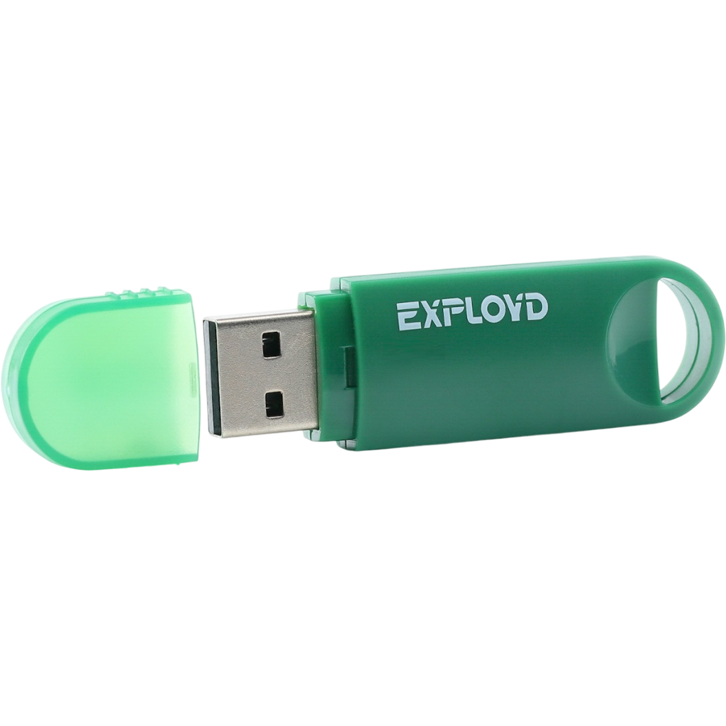 USB Flash накопитель 4Gb Exployd 570 Green - EX-4GB-570-Green - фото 2
