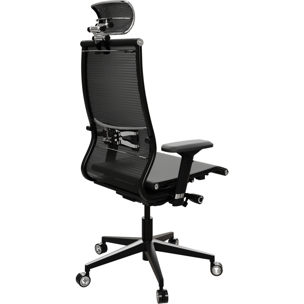 Офисное кресло Метта Samurai Black Edition New (30.3.15.AA) - z30.3.15.AA - фото 3