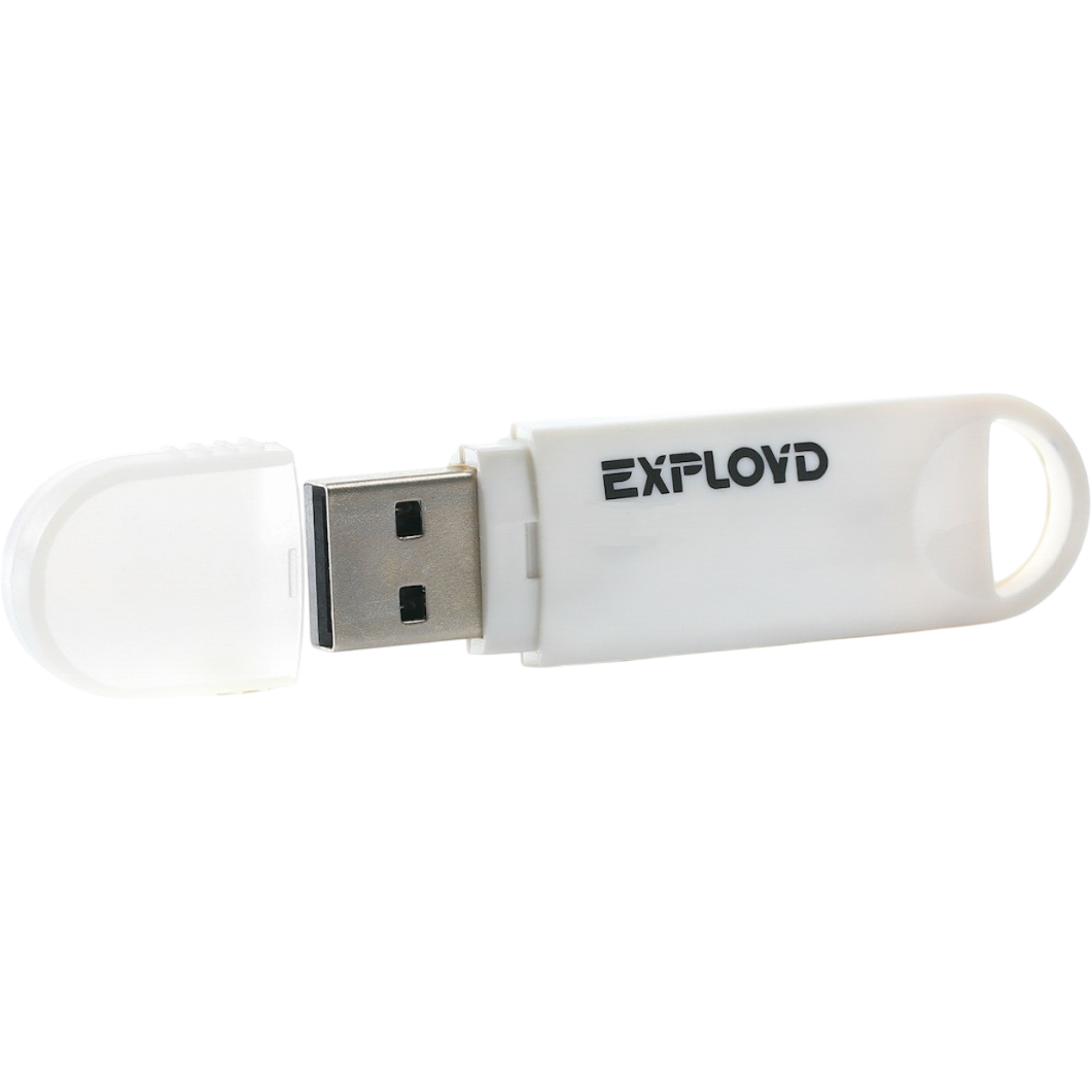 USB Flash накопитель 4Gb Exployd 570 White - EX-4GB-570-White - фото 2