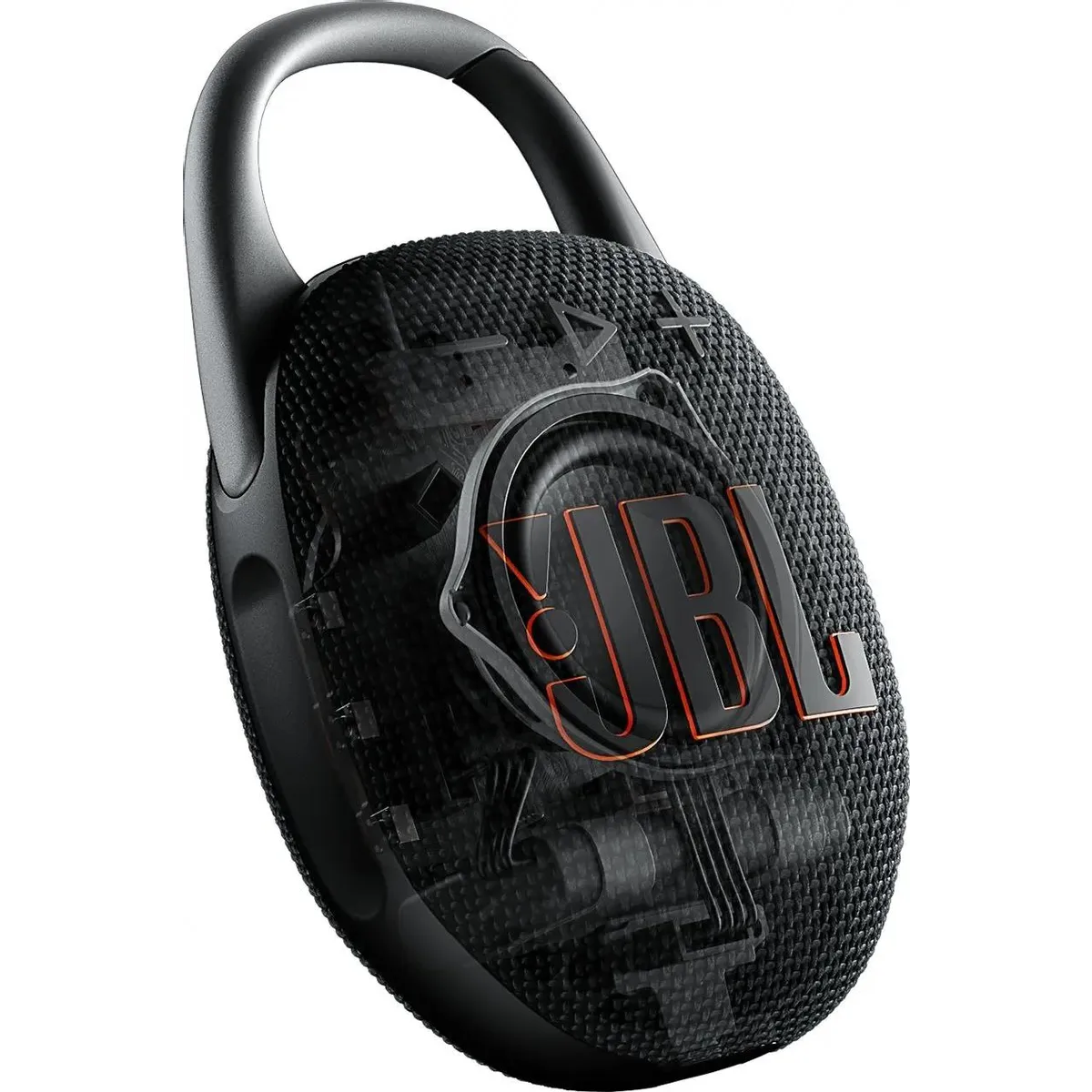 Портативная акустика JBL Clip 5 Black/Orange - фото 7