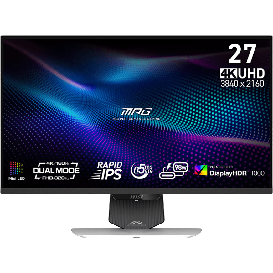Монитор MSI 27" MPG 274URDFW E16M - 9S6-3CF09H-030