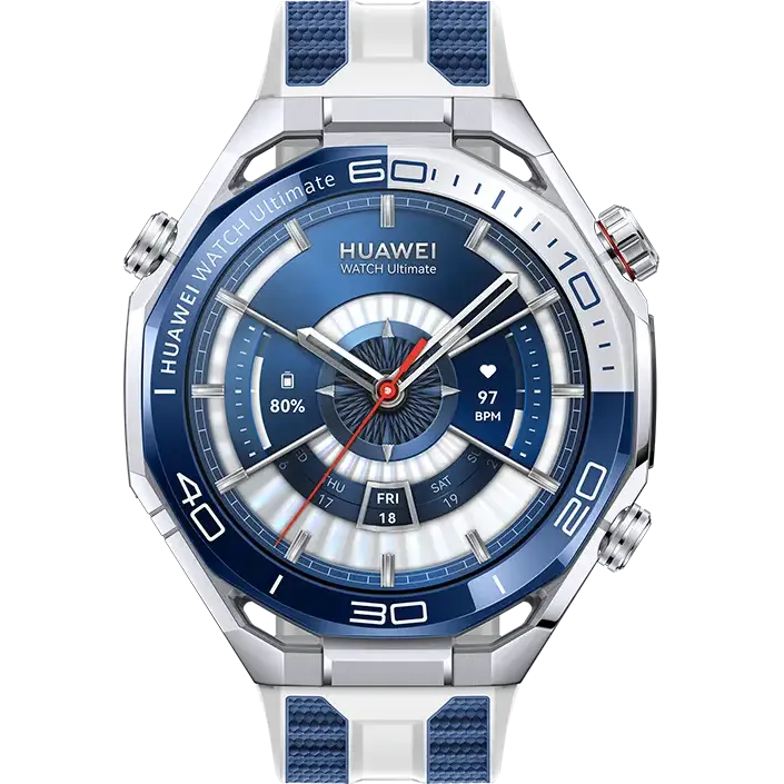 Умные часы Huawei Watch Ultimate 2 Blue/White - 55020GBJ - фото 2