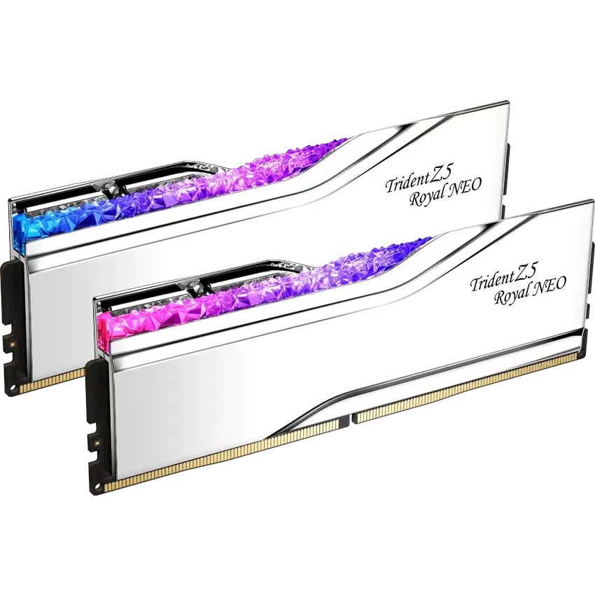Оперативная память 64GB DDR5 6000MHz G.Skill Trident Z5 Royal Neo RGB (F5-6000J2636H32GX2-TR5NS) (2x32GB KIT)