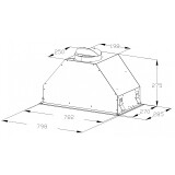 Вытяжка Korting KHI 9828 GN