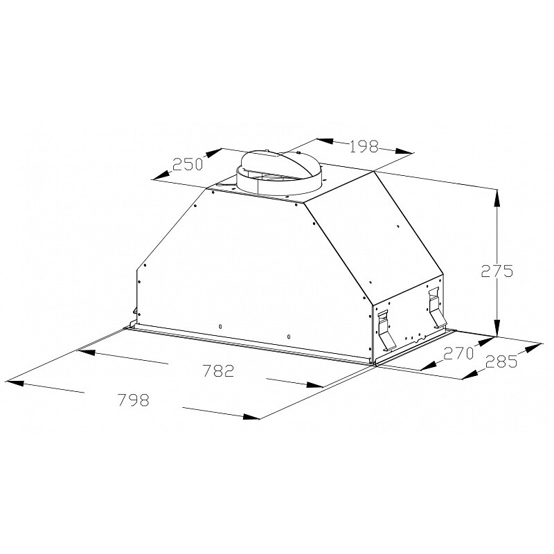 Вытяжка Korting KHI 9828 GN - фото 3