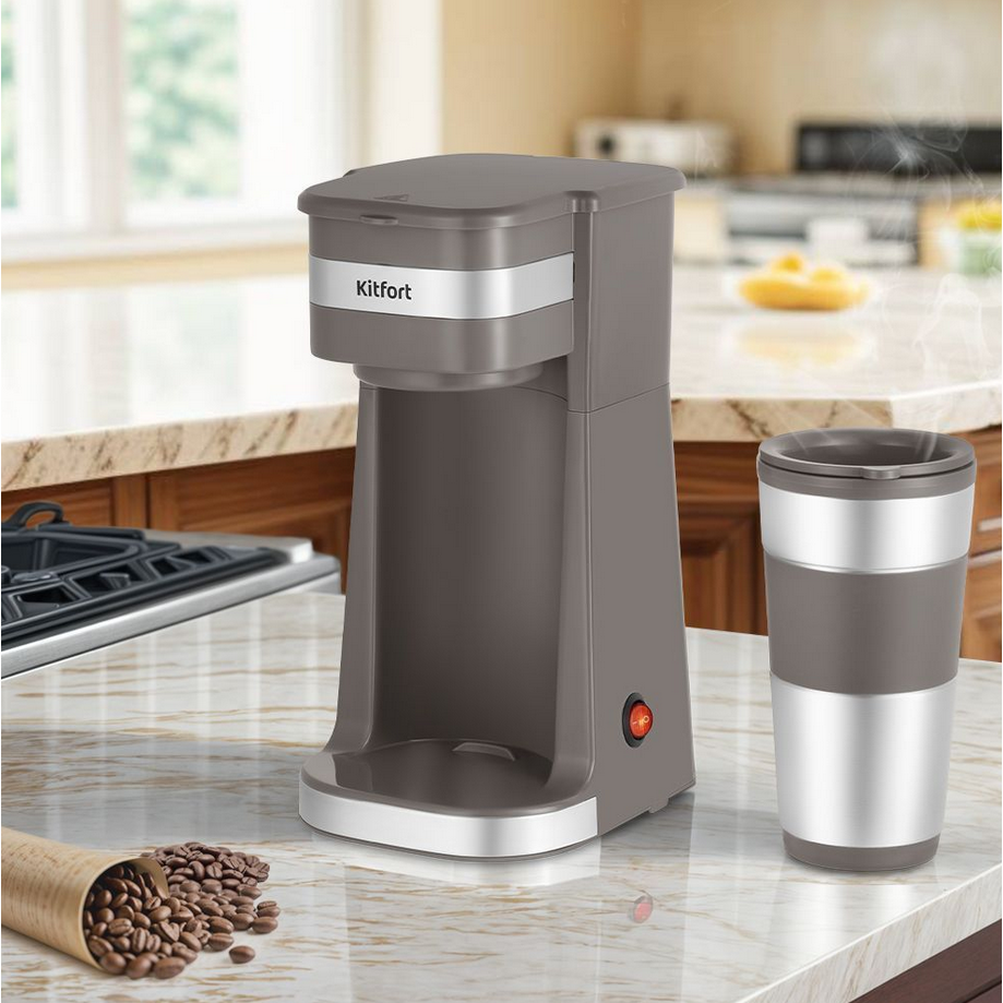 Кофеварка Kitfort КТ-7316 - KT-7316 - фото 3