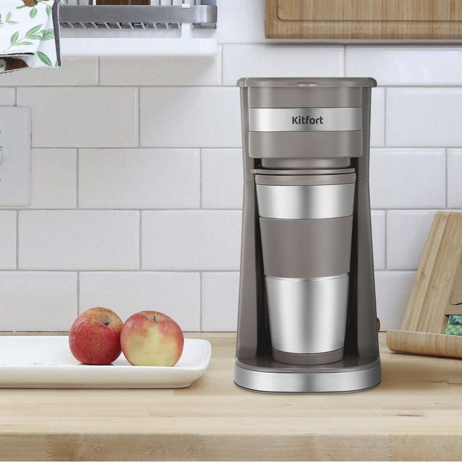 Кофеварка Kitfort КТ-7316 - KT-7316 - фото 4