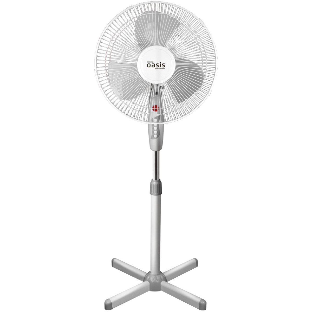 Напольный вентилятор Oasis VF-40PWG White/Grey