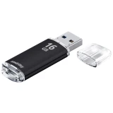 USB Flash накопитель 16Gb SmartBuy V-Cut Black (SB16GBVC-K)