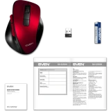 Мышь Sven RX-525SW Red (SV-021856)