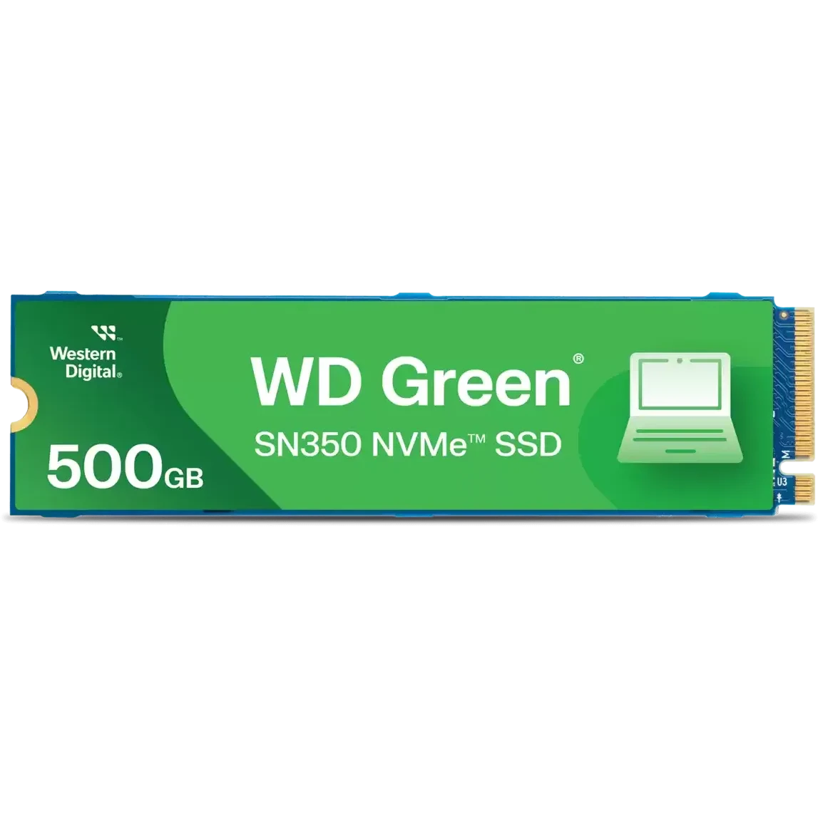 Накопитель SSD 500GB WD Green SN350 (WDS500G2G0C) - фото 2
