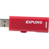 USB Flash накопитель 16Gb Exployd 580 Red (EX-16GB-580-Red)