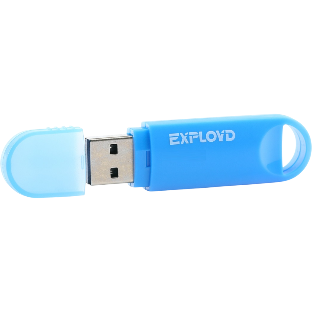 USB Flash накопитель 64Gb Exployd 570 Blue - EX-64GB-570-Blue - фото 2