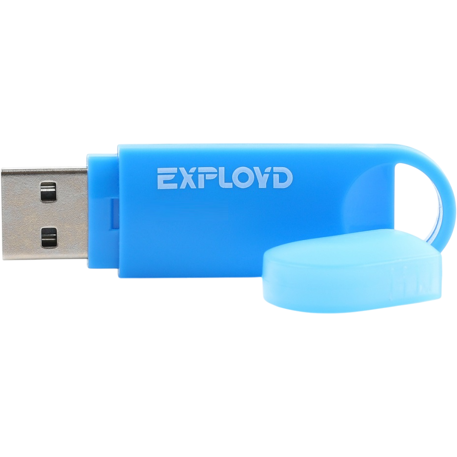 USB Flash накопитель 64Gb Exployd 570 Blue - EX-64GB-570-Blue - фото 3