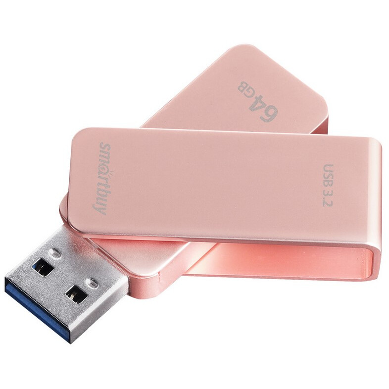 USB Flash накопитель 64Gb SmartBuy M1 Pink (SB064GM1A)