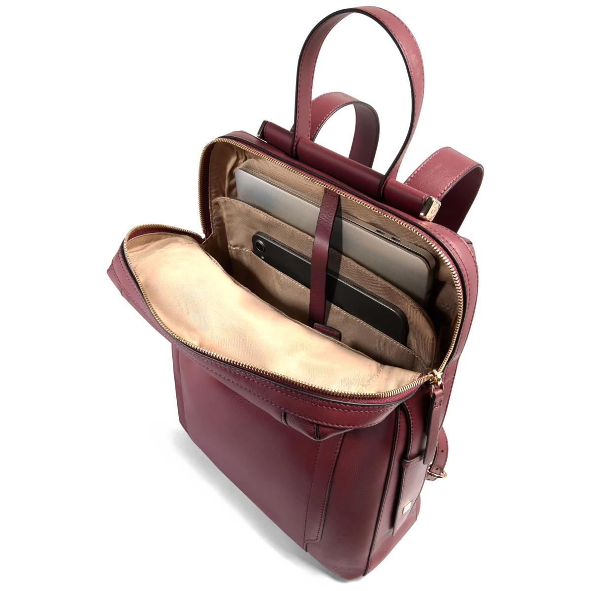 Рюкзак для ноутбука Piquadro Women’s Laptop Backpack 14" Bordeaux (CA4576W92) - CA4576W92/BO - фото 3