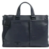 Сумка для ноутбука Piquadro Slim Laptop Bag 15.6" Blue (CA4021W137) (CA4021W137/BLU)