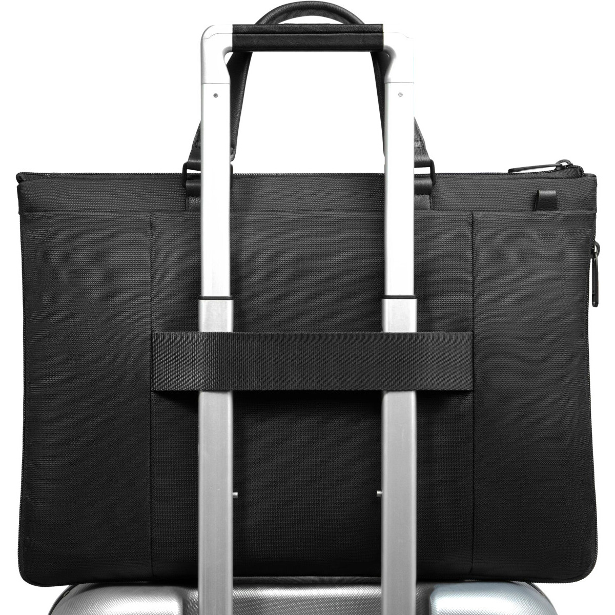 Сумка для ноутбука Piquadro Slim Laptop Bag 15.6" Fabric Black (CA4021W138) - CA4021W138/N - фото 6