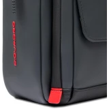 Сумка для ноутбука Piquadro Messenger Laptop Bag 14" Grey/Black (CA6802UB00) (CA6802UB00/GRN)