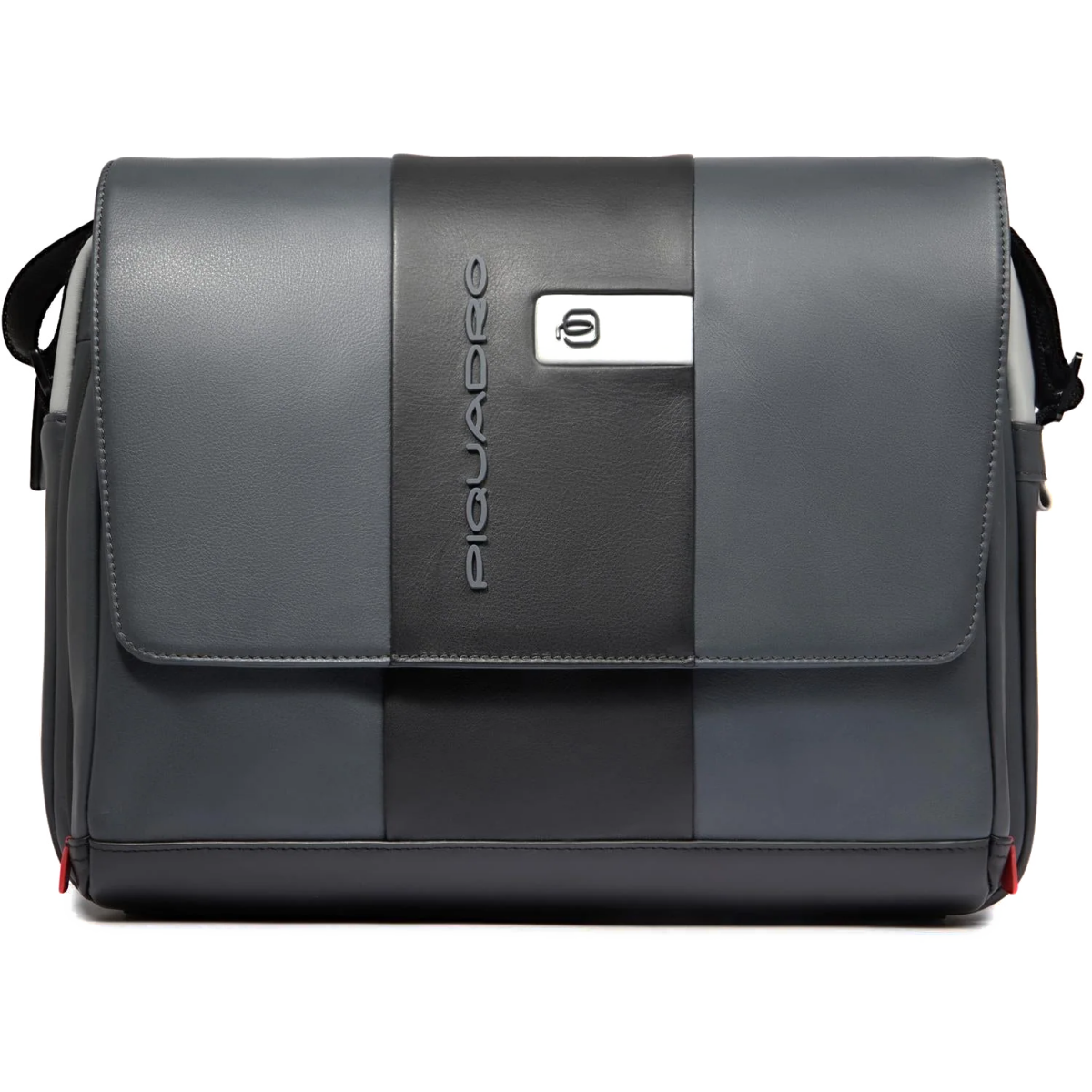 Сумка для ноутбука Piquadro Messenger Laptop Bag 14" Grey/Black (CA6802UB00) - CA6802UB00/GRN - фото 2