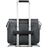 Сумка для ноутбука Piquadro Messenger Laptop Bag 14" Grey/Black (CA6802UB00) (CA6802UB00/GRN)