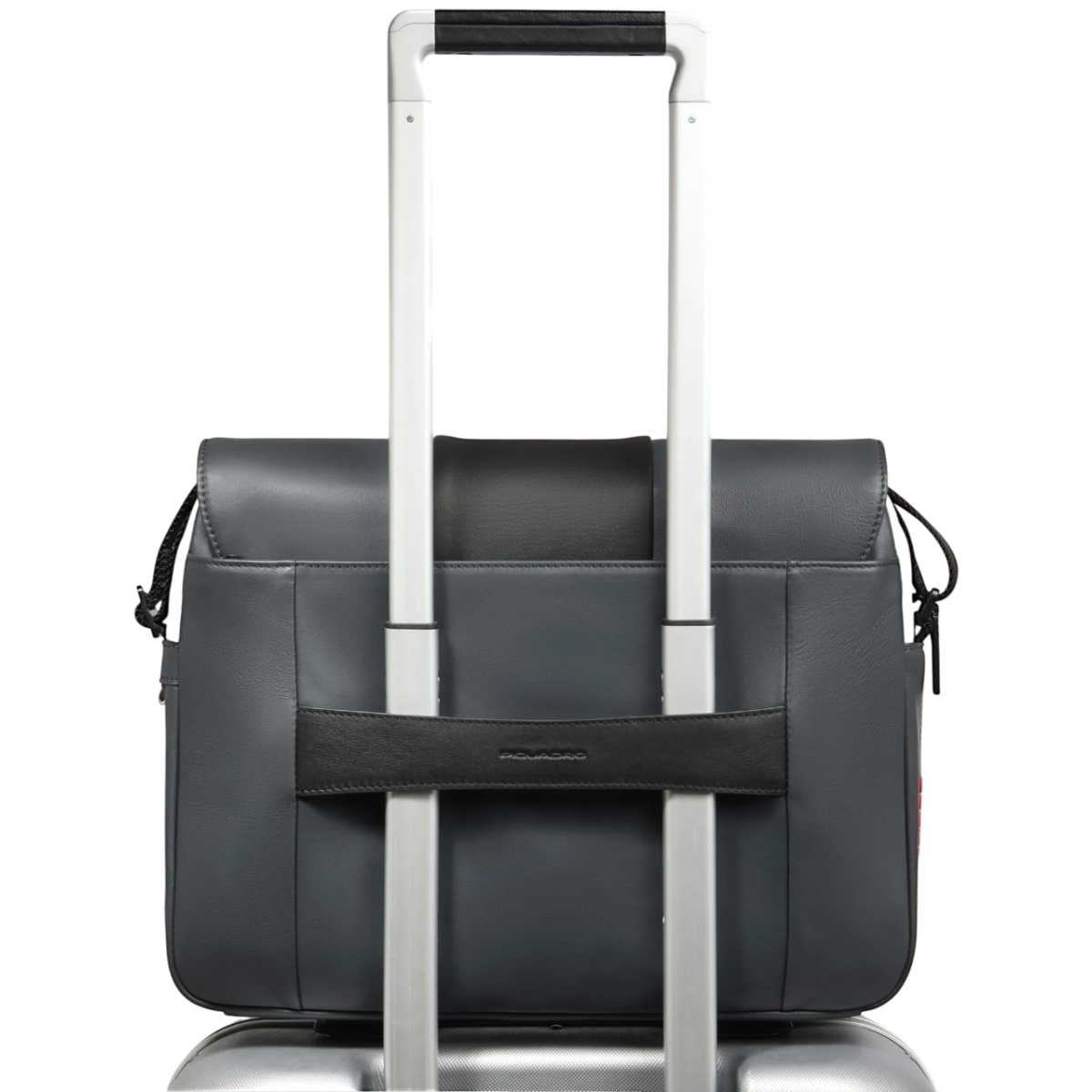 Сумка для ноутбука Piquadro Messenger Laptop Bag 14" Grey/Black (CA6802UB00) - CA6802UB00/GRN - фото 5