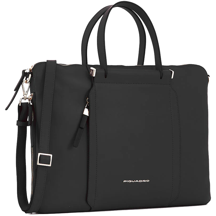 Сумка для ноутбука Piquadro Slim Women's Laptop Bag 15.6" Black (CA4021W92)