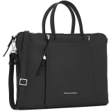 Сумка для ноутбука Piquadro Slim Women's Laptop Bag 15.6" Black (CA4021W92) (CA4021W92/N)