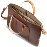 Сумка для ноутбука Piquadro Slim Women's Laptop Bag 15.6" Brown/Beige (CA4021W92) (CA4021W92/MBE)
