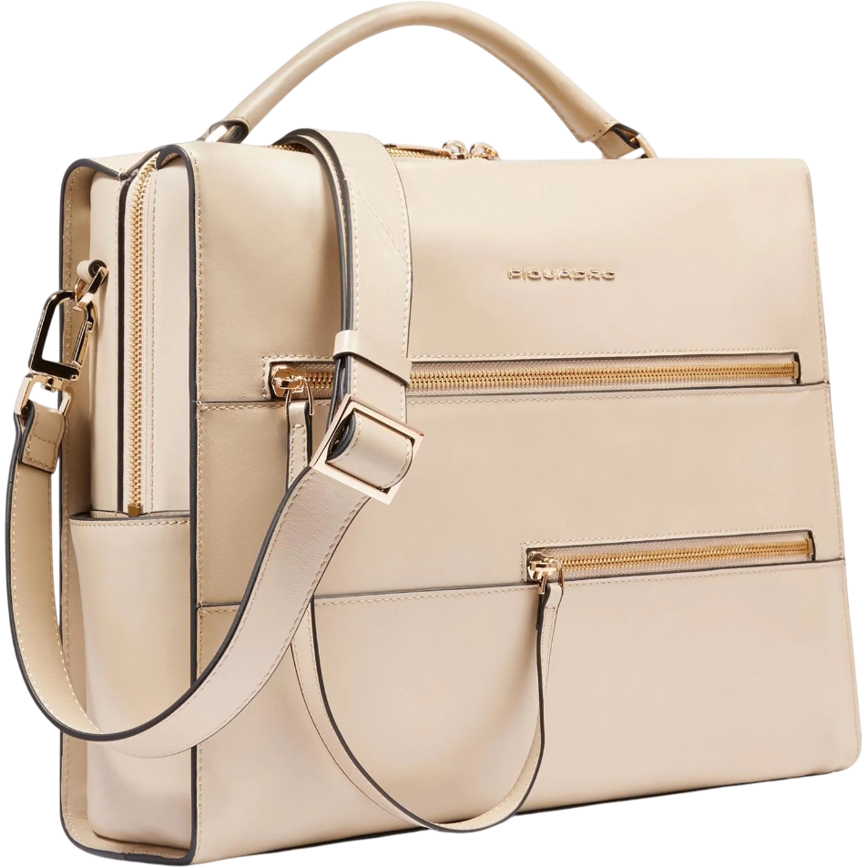 Сумка для ноутбука Piquadro Women's Laptop Bag 14" Beige (CA6774W140) - CA6774W140/BE
