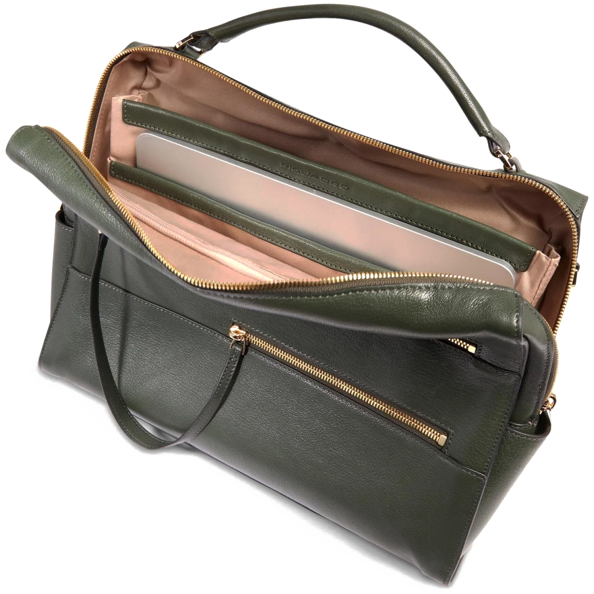 Сумка для ноутбука Piquadro Women's Laptop Bag 14" Green (CA6774W140) - CA6774W140/VE - фото 3