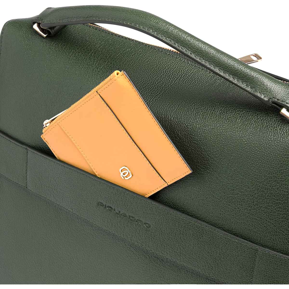 Сумка для ноутбука Piquadro Women's Laptop Bag 14" Green (CA6774W140) - CA6774W140/VE - фото 4