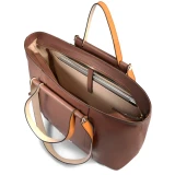 Сумка для ноутбука Piquadro Women's Laptop Tote 14" Brown/Beige (BD3336W92) (BD3336W92/MBE)
