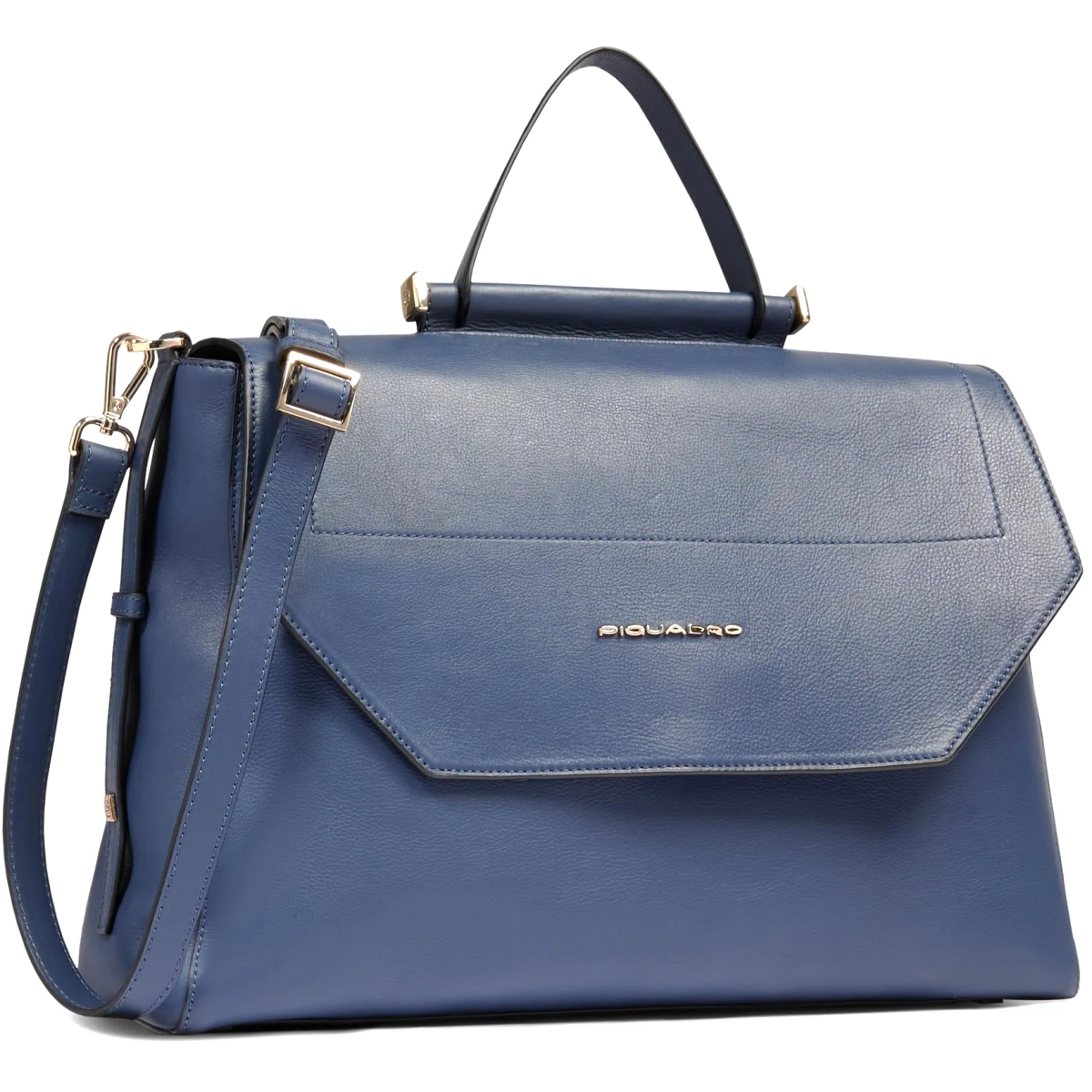 Сумка для ноутбука Piquadro Women's Satchel Bag 14" Sea Blue (BD6778W92) - BD6778W92/BLU4