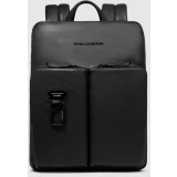Рюкзак для ноутбука Piquadro Expandable Slim Laptop Backpack 14" Black (CA6311AP) (CA6311AP/N)