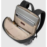 Рюкзак для ноутбука Piquadro Expandable Slim Laptop Backpack 14" Black (CA6311AP) (CA6311AP/N)