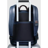 Рюкзак для ноутбука Piquadro Expandable Slim Laptop Backpack 14" Blue/Brown (CA6311AP) (CA6311AP/BLUTM)