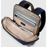 Рюкзак для ноутбука Piquadro Expandable Slim Laptop Backpack 14" Blue/Brown (CA6311AP) (CA6311AP/BLUTM)