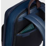 Рюкзак для ноутбука Piquadro Expandable Slim Laptop Backpack 14" Blue/Brown (CA6311AP) (CA6311AP/BLUTM)