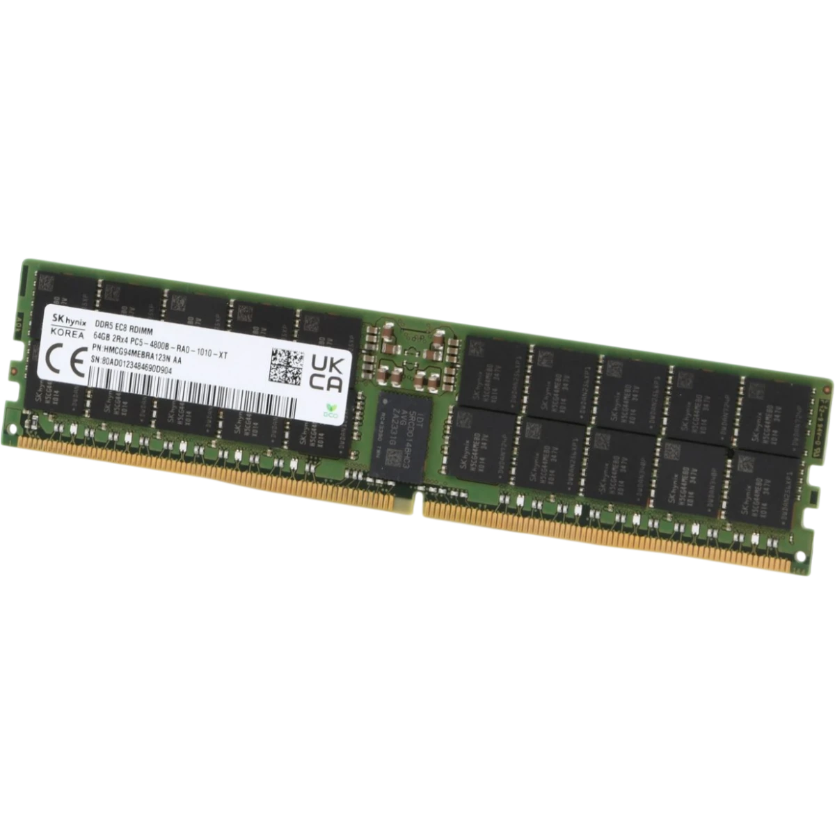 Оперативная память 64Gb DDR5 4800MHz Hynix ECC Reg (HMCG94MEBRA123N)