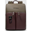 Рюкзак для ноутбука Piquadro Expandable Slim Laptop Backpack 14" Green/Dark Brown (CA6311AP) - CA6311AP/VETM