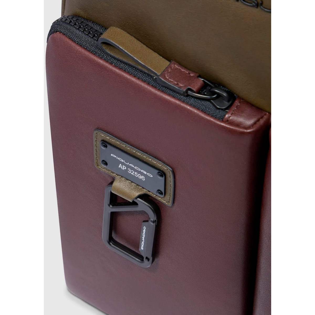 Рюкзак для ноутбука Piquadro Expandable Slim Laptop Backpack 14" Green/Dark Brown (CA6311AP) - CA6311AP/VETM - фото 6