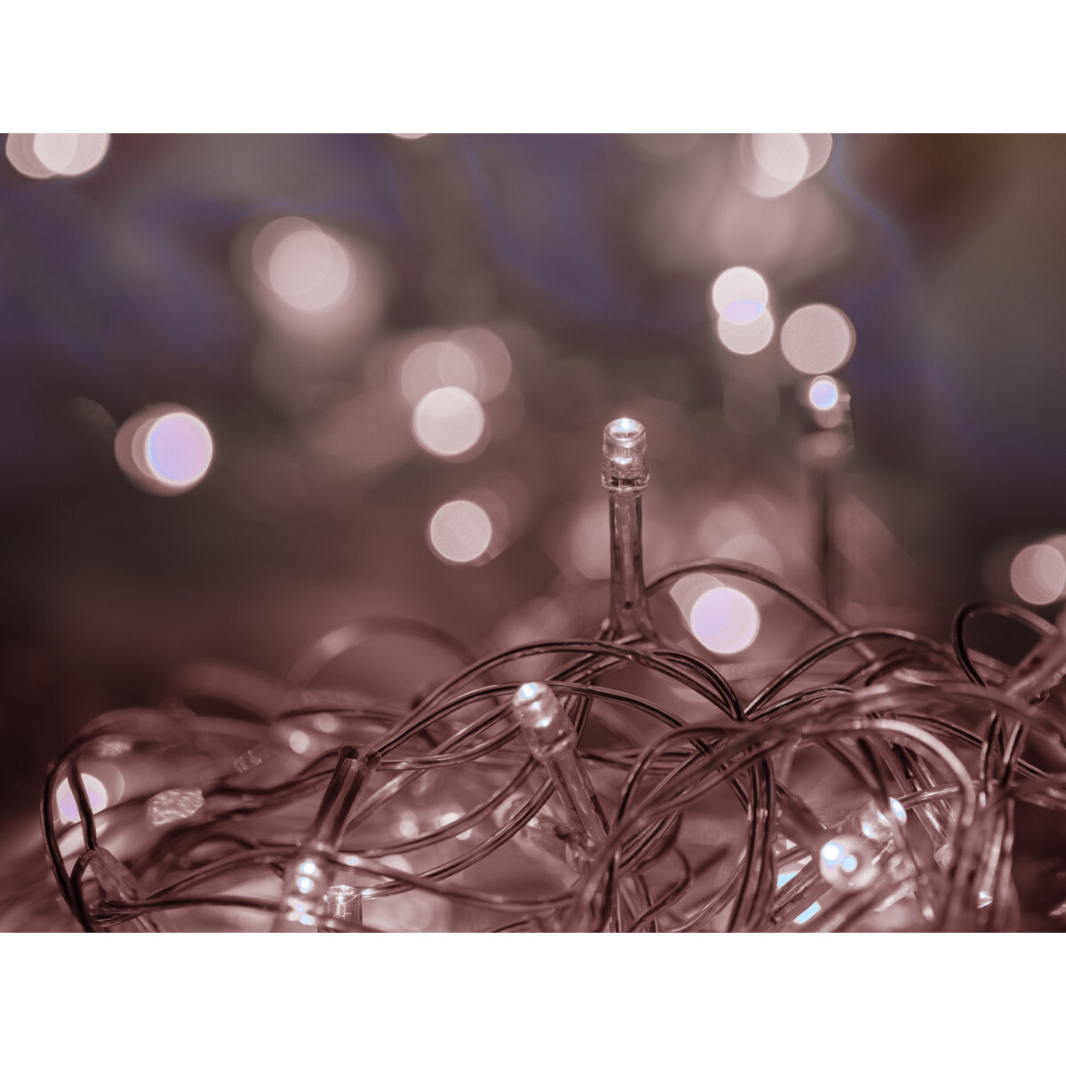 Гирлянда ECOLA Нить 6м 100Led Red - N2YR06ELC - фото 4