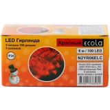 Гирлянда ECOLA Нить 6м 100Led Red (N2YR06ELC)