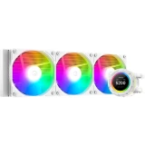 ..... СЖО ID-COOLING SL360 XE WHITE (1h24) Б/У нет стоек,нет винтов крепл. пластины к МП LGA1700