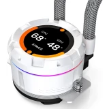 ..... СЖО ID-COOLING SL360 XE WHITE (1h24) Б/У нет стоек,нет винтов крепл. пластины к МП LGA1700