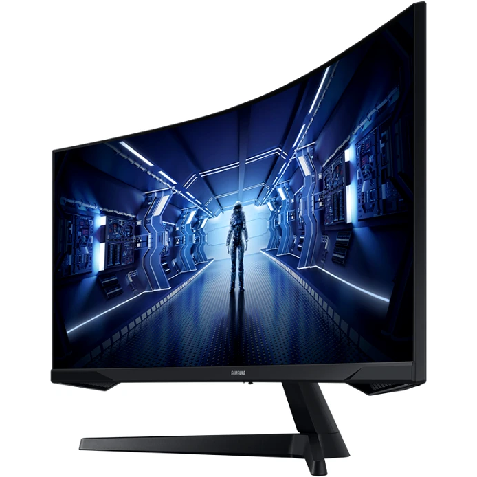 ..... Монитор Samsung 34" C34G55TWWI Odyssey G5 (1083) Б/У трещина на матрице - LC34G55TWWIXCI - фото 2