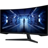 ..... Монитор Samsung 34" C34G55TWWI Odyssey G5 (1083) Б/У трещина на матрице (LC34G55TWWIXCI)