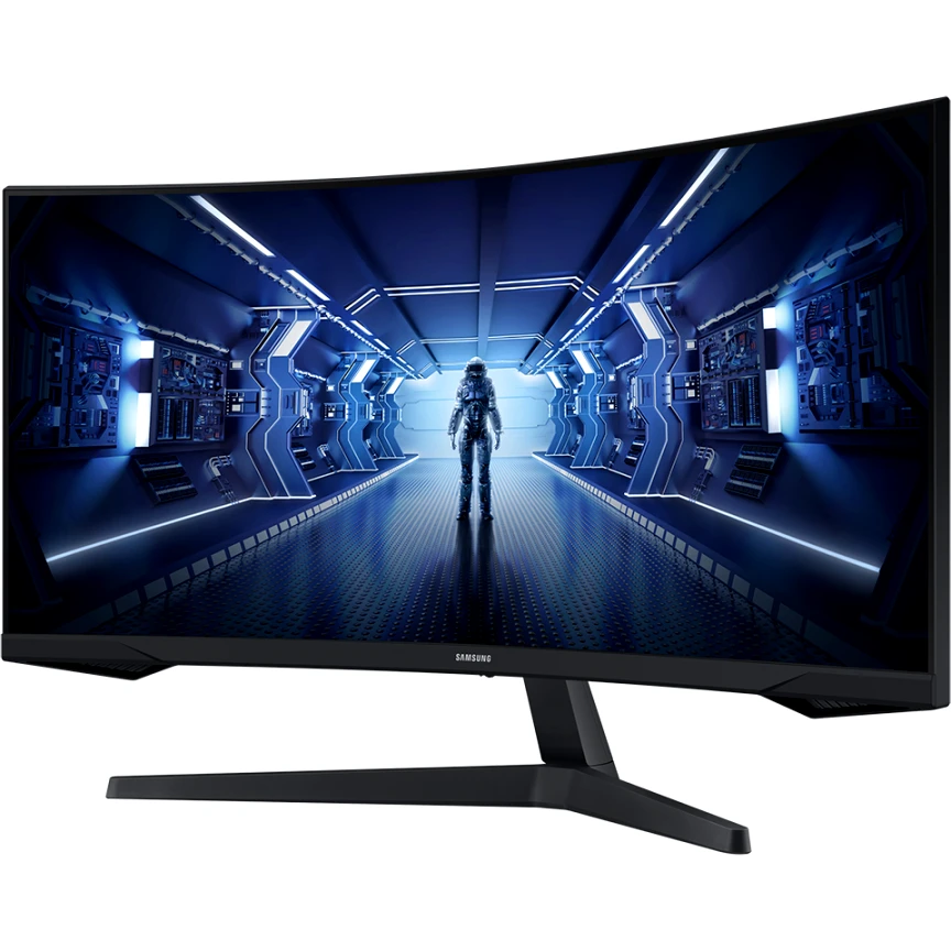 ..... Монитор Samsung 34" C34G55TWWI Odyssey G5 (1083) Б/У трещина на матрице - LC34G55TWWIXCI - фото 5